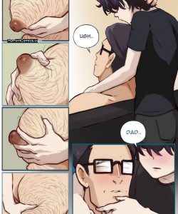 Milking Daddy 008 and Gay furries comics