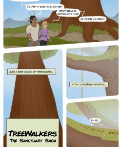 TreeWalkers 001 and Gay furries comics