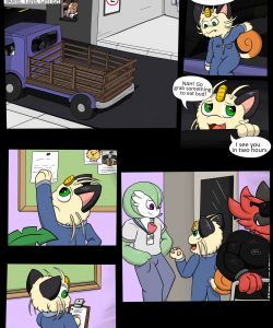 Problem Solvers 1 - Pleasing The Boss 012 and Gay furries comics