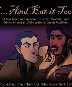And Eat It Too 001 and Gay furries comics