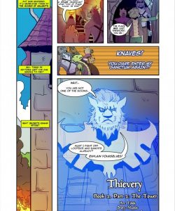 Thievery 2 - Issue 2 - The Tower 001 and Gay furries comics
