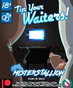 Tip Your Waiters! 001 and Gay furries comics