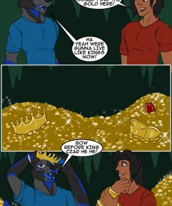 Dragon's Treasure 001 and Gay furries comics