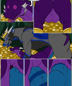 Dragon’s Treasure gay furry comic