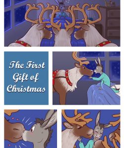 The First Gift Of Christmas gay furry comic