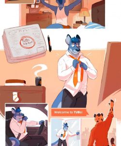 The Baker's Journey 001 and Gay furries comics