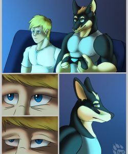 The Hell Hound 005 and Gay furries comics