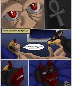 The Hell Hound 013 and Gay furries comics