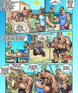 Italian Summer 001 and Gay furries comics
