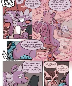 Shiny Gets Inked 003 and Gay furries comics