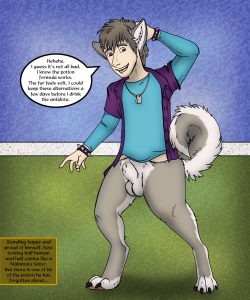 Tauric Potion Accident 007 and Gay furries comics