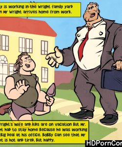 Mr Wright's Secret Adventure 001 and Gay furries comics