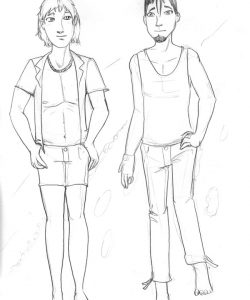 Merbois 001 and Gay furries comics