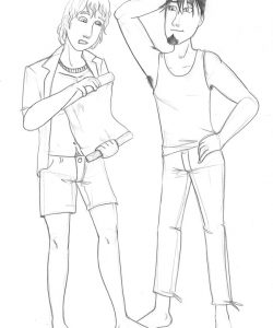 Merbois 003 and Gay furries comics