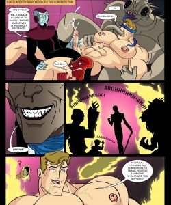 Booster Gold 1 014 and Gay furries comics