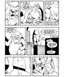 A Day In The Life Scene 1 (Original) gay furry comic