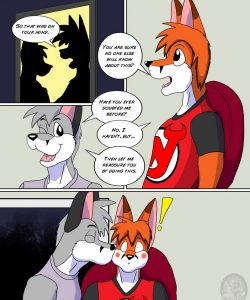 A Friendly Visit 004 and Gay furries comics