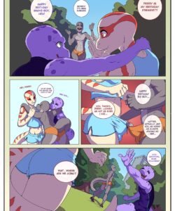 A Lay In The Park 003 and Gay furries comics