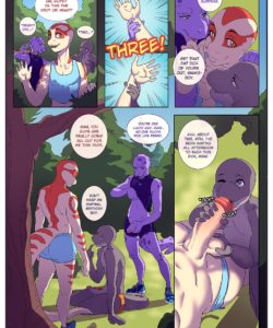 A Lay In The Park 004 and Gay furries comics
