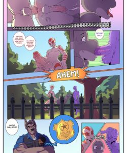 A Lay In The Park 008 and Gay furries comics