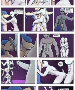 A Neo-Spacian In Peril 004 and Gay furries comics