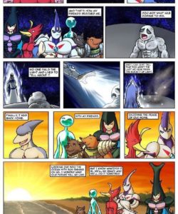 A Neo-Spacian In Peril 014 and Gay furries comics