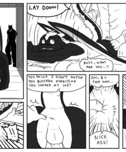 A Nite's Stay 003 and Gay furries comics