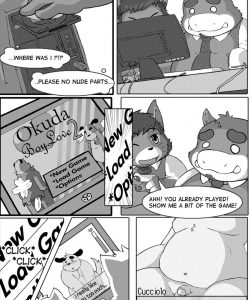 A Prelude To Potatoes 004 and Gay furries comics