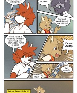 AJ Gets The Drink 003 and Gay furries comics