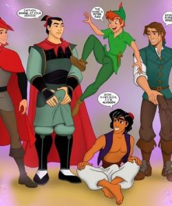 Aladdin 003 and Gay furries comics