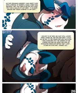 Alone In The Woods 027 and Gay furries comics