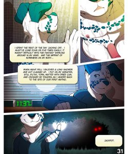 Alone In The Woods 032 and Gay furries comics