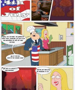 American Dad - Hot Times On The 4th Of July! 004 and Gay furries comics