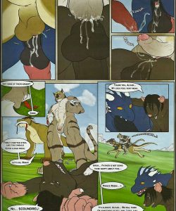 Another Agenda 009 and Gay furries comics