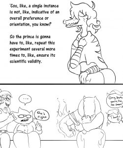 Asriel's Not Gay 001 and Gay furries comics