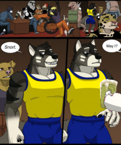Bad Dog Training gay furry comic