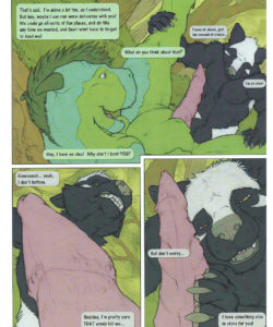 Beneath The Crags 004 and Gay furries comics