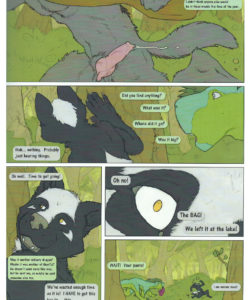 Beneath The Crags 008 and Gay furries comics
