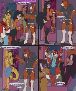 Birthday Party At Club Yiff 003 and Gay furries comics