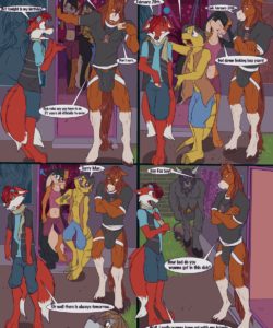 Birthday Party At Club Yiff 004 and Gay furries comics