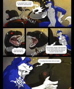 Black And Blue 1 004 and Gay furries comics