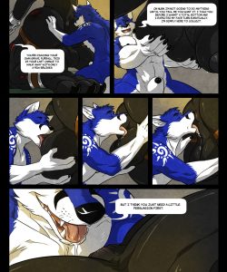 Black And Blue 1 005 and Gay furries comics