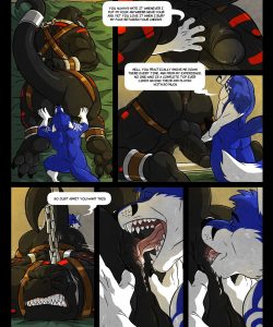 Black And Blue 1 006 and Gay furries comics