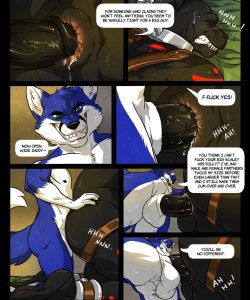 Black And Blue 1 008 and Gay furries comics