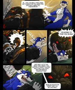 Black And Blue 1 011 and Gay furries comics