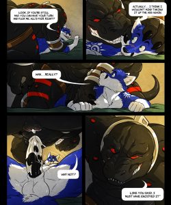 Black And Blue 1 012 and Gay furries comics
