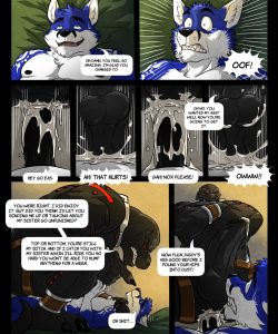 Black And Blue 1 013 and Gay furries comics