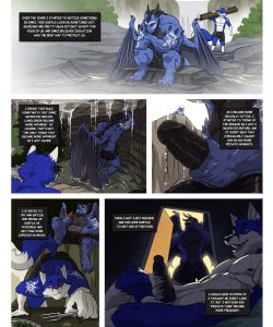 Black And Blue 2 003 and Gay furries comics