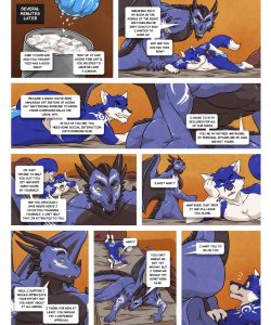 Black And Blue 2 007 and Gay furries comics