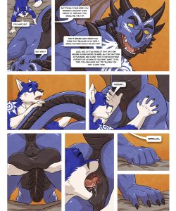 Black And Blue 2 008 and Gay furries comics